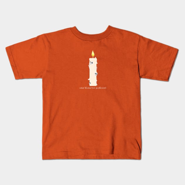 OBP Corpse Candle Kids T-Shirt by bizarrepodcast